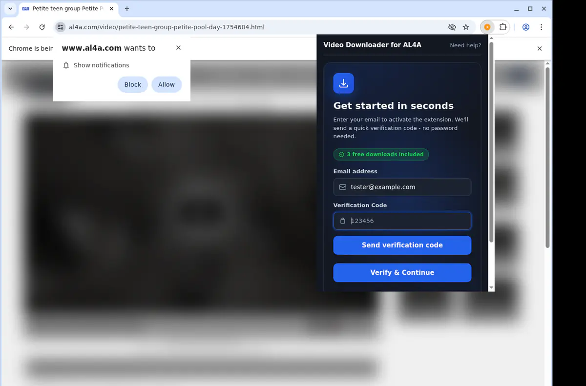 Al4a Video Downloader screenshot 4